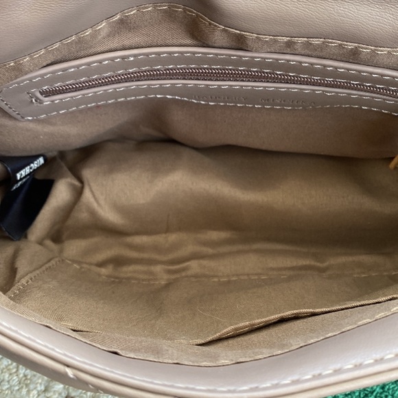 Badgley Mischka Small Crossbody Bag with Gold Chain and Diamond Quilting - Picture 9 of 9